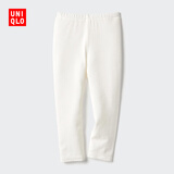 优衣库婴幼儿宝宝HEATTECH棉混纺紧身裤/保暖衣秋裤内衣478456 01 乳白色 90