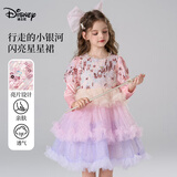 迪士尼女童公主连衣裙儿童春装2026新款洋气裙子小女孩洛丽塔蓬蓬网纱裙