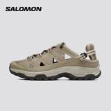 萨洛蒙（Salomon）男款 城市轻户外夏季网眼洞洞垂钓沙滩拖鞋涉水溯溪凉鞋 ALHAMA 棕灰色 477865 41 (UK7.5丨 41 1/ 3)