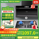 Haotaitai大吸力油烟机补贴20%家用自清洗变频烟灶套装抽油烟机燃气灶套装顶侧双吸以旧换新B1 【低价2件套】B1烟机+经典大火灶2169A-S