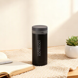 乐扣乐扣（LOCK&LOCK）不锈钢纤巧便携保温杯茶水杯车载商务杯子（200ml）黑色