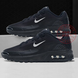 耐克（NIKE）官方男鞋 26春季新款AIR缓震气垫鞋耐磨休闲鞋轻便透气跑步鞋子男 MAX气垫/纯黑色【晒图返10】 44 码（内长280mm）