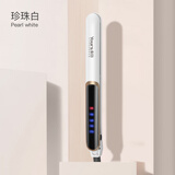 永日电卷发棒陶瓷釉蛋卷棒大小卷发神器水波纹刘海蛋卷烫发棒卷发器母亲节礼物 弹力浮动陶瓷釉面板【象牙白】 25mm