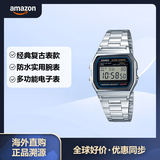 卡西欧（CASIO）卡西欧日韩男表 Vintage数字显示防水石英腕表手表 A158WA-1