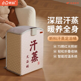 昕科 暖脚宝暖脚神器暖腿暖脚垫电热垫家用办公室电暖鞋可折叠送亲朋 汗蒸款（无水汗蒸/红光养生/轻便易收纳）