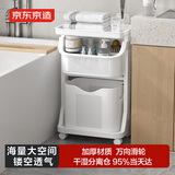 京东京造脏衣篮浴室神器收纳篮收纳筐玩具收纳桶脏衣篓折叠洗衣篮两层