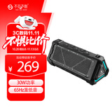 不见不散P3无线户外蓝牙音箱超重低音炮大音量播放器随身跑步运动便携式可插卡小型音响高音质大功率 黑色