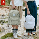 MYD双肩包女2024新款旅游轻便旅行背包高颜值书包女高中生大学生男 （M）奇异果-（可放14英寸电脑）