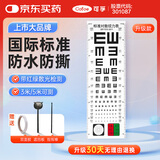 可孚 视力表pvc红绿散光国际标准家用对数儿童挂图眼睛近视测试训练图