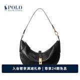 Polo Ralph Lauren 拉夫劳伦 Polo ID 女配 经典款皮革迷你单肩包RL51969 001-黑金 ONE