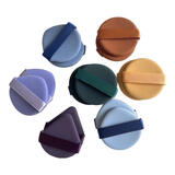 YAHLIGS干湿两用粉扑软棉花糖气垫粉扑套装粉底粉饼化妆海绵化妆粉扑气垫 空气粉扑 7枚 颜色款式随机