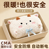 山山充电热水袋 注水暖宝宝暖手宝暖水袋电热宝保暖双插手防爆