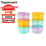 特百惠（Tupperware）六小胖230ml*6件套保鲜盒食品级冰箱冷藏储物密封保收纳盒随机色