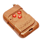 博诚仕智能无线遥控器电动门伸缩门车库门卷帘门道闸遥控器手柄 桃木三键433