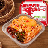 香之渝 乱劈才自热火锅翅尖火锅速食懒人小火锅便携网红自助荤菜版 自热什锦蔬菜240g