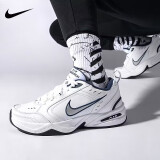 耐克（NIKE）男鞋2025春季新款Air Monarch M2K老爹鞋经典休闲运动鞋跑步鞋潮 415445-102/经典银白 43