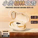蓝悦【蓝牙耳机2025新款超长续航】真无线蓝牙耳机长续航开放挂耳式运动降噪柏林之声高音质音乐耳机 肤色_可旋转耳挂丨更贴耳更舒适 杜比影院_96D全景音效_降噪通话