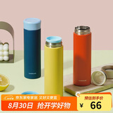 乐扣乐扣（LOCK&LOCK）缤纷马克杯304不锈钢保温保冷迷你随行水杯深蓝390ml 