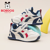 巴布豆童鞋男童冬季保暖舒适宝宝鞋百搭儿童学步鞋106355081米/藏青蓝26