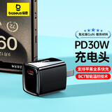 倍思小方块Pro 30W苹果17充电器iPhone17/16/15ProMax氮化镓快充头PD20/27W手机iPad平板Type-C插头 黑