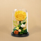 玫瑰盒子向日葵永生花礼盒圣诞节生日礼物纪念日送女生朋友闺蜜老师高级感