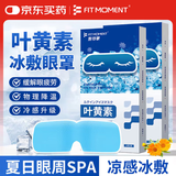 FIT MOMENT叶黄素冷敷眼贴冰敷眼罩缓解眼疲劳干眼涩视力模糊儿童护眼贴10贴