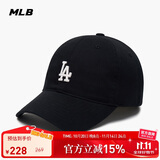 MLB棒球帽子秋夏鸭舌帽女男女户外休闲软顶送礼3ACP7701N-07BKS