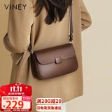 viney牛皮包包女包时尚斜挎豆腐包轻奢单肩包生日礼物高级感送女友老婆