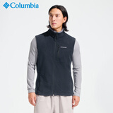 哥伦比亚哥伦比亚抓绒衣男25春秋背心马甲户外运动保暖抓绒服AE1056 009 M