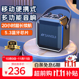山水（SANSUI）D70广场舞音响无线蓝牙音箱户外便携音响移动大功率音响大音量音箱电木吉他民谣乐器音箱无麦