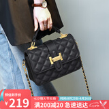 YUYULA牛皮包包女包斜挎包品牌轻奢手提链条包生日七夕情人节礼物送女友