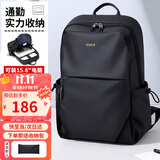 高尔夫（GOLF）双肩包男士旅行背包15.6/16英寸电脑学生书包防泼水出差通勤背包