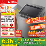 威力（WEILI）10公斤 波轮洗衣机全自动智能称重 13分钟快洗 护衣内筒 防锈箱体 钛金灰 XQB100-10018A 国家补贴