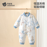 贝肽斯婴儿衣服秋冬季长袖连体衣纯棉新生儿哈衣男女宝宝初春装睡衣