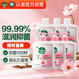 滴露（Dettol）洗手液滋润500g*6 抑菌洗手液家庭装大桶儿童消毒无酒精温和护手