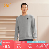 361°卫衣男士春秋季圆领运动休闲服外套长袖套头上衣652334801D-2
