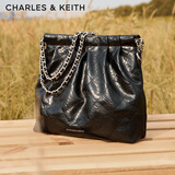 CHARLES&KEITH子母链条大容量流浪包单肩包包女包生日礼物CK2-40671449