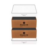 米微（MIWEI） 新风空气净化器一体机 家庭/医院/学校 除菌消毒除尘除霾空气净化 M1-600 M1-600强效净化甲醛滤芯套装送初效1个