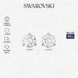 施华洛世奇（SWAROVSKI）【品牌直供】圆形切割耳钉女 女士耳钉送女友礼物 1800046