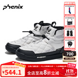 phenix菲尼克斯户外高帮雪地靴男女款新款加棉保暖防寒增高防水防滑鞋 白色印花【DH】 42 （41-42）