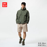 优衣库男装女装弹力松紧短裤/休闲运动中裤/起居裤/可外穿476081 476081/31米色 M