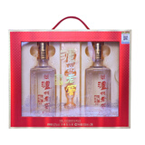 泸州老窖六年窖头曲酒（带杯）52度500ml*2瓶 浓香型白酒 节日送礼盒装