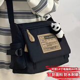 回力（Warrior）大容量斜挎包男单肩包邮差包休闲运动挎包女包轻便胸包学生上课包