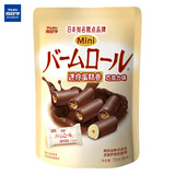 波路梦 布尔本夹心迷你蛋糕卷 牛奶草莓巧克力味 下午茶网红零食小吃 巧克力味 70g