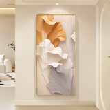 好久不见现代简约玄关装饰画轻奢高级感入户走廊壁画抽象大气挂画