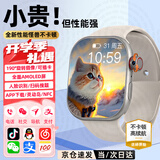 小天才酷盖系列【无游戏】儿童电话手表全网通5G插卡防水防摔精准定位大内存护眼屏小学生初高中青少年女男孩 【热销】银190°摄像+256G处理器+可下载管控