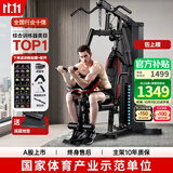 军霞（JUNXIA） 综合训练器运动器械健身器材家用单人多功能大型力量运动器材 DZ103升级款28功能-包上楼