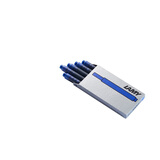 凌美（LAMY）钢笔墨水芯 配件墨胆墨囊T10 蓝色5支一盒 一次性使用便捷 德国进口