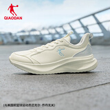 乔丹运动鞋女轻便跑步鞋舒适休闲鞋子慢跑鞋妈妈鞋-象牙白/薄纱蓝36
