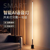 姿灯（ZIDENG）落地灯氛围灯极简客厅卧室床头立式台灯ins风智能语音声控小夜灯